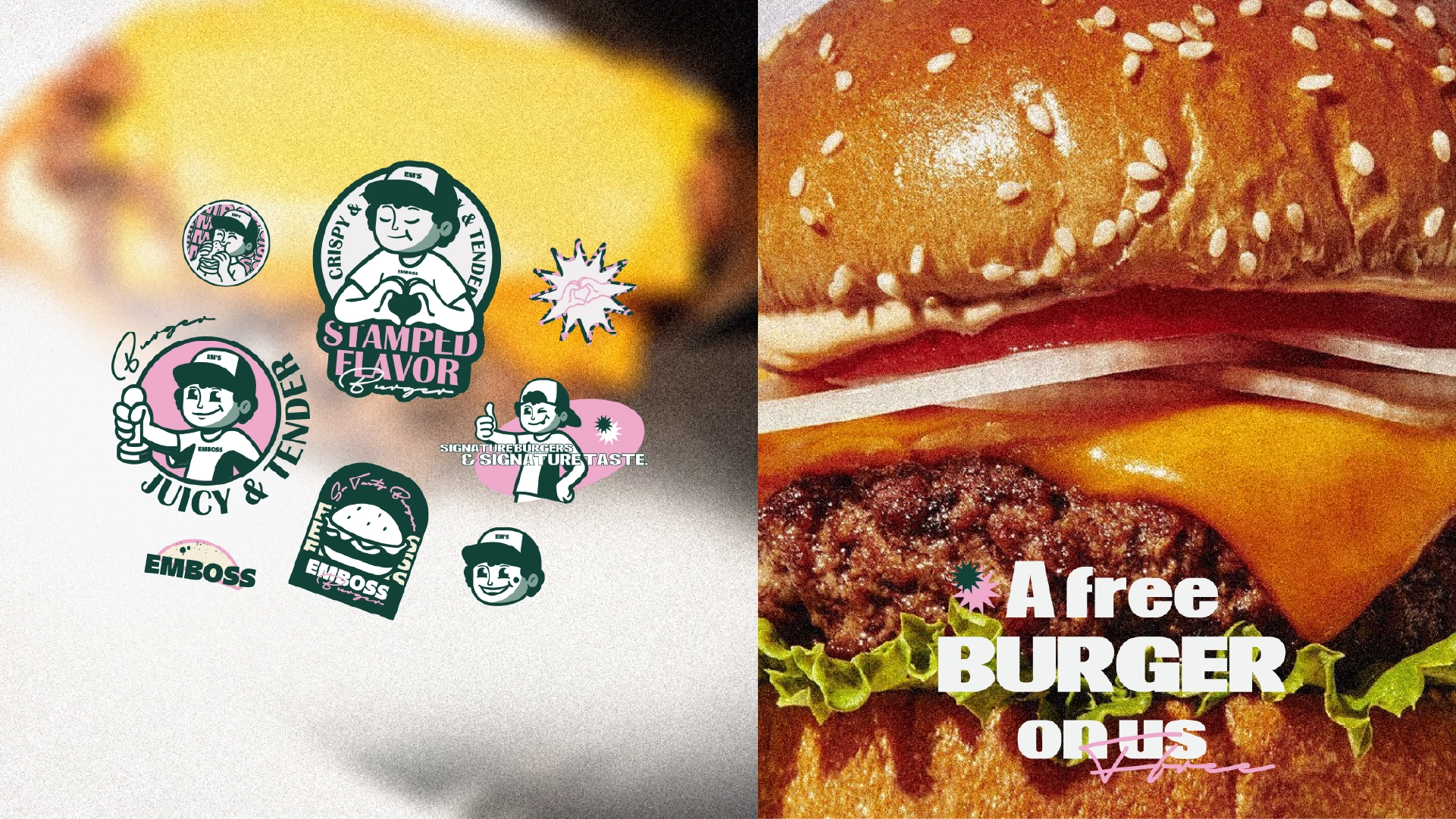 EMBOSS BURGER visual exploration 3