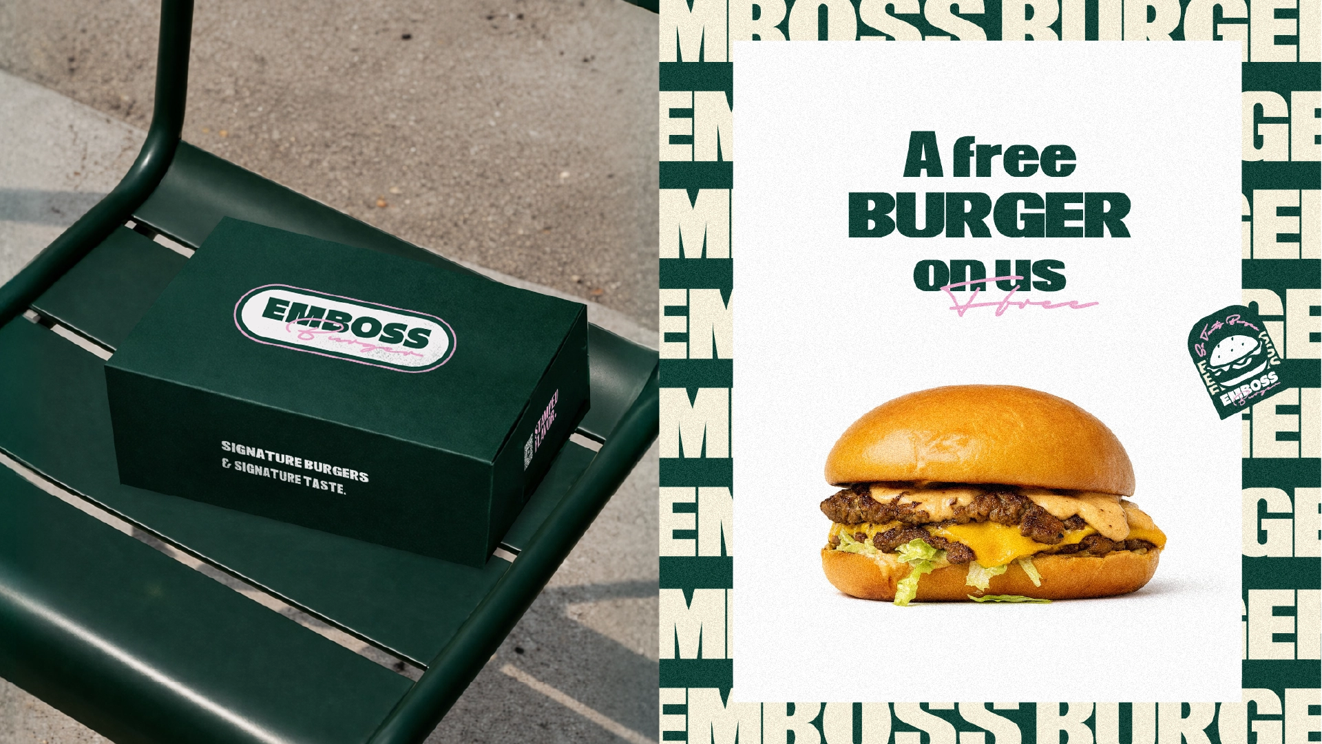 EMBOSS BURGER visual exploration 4