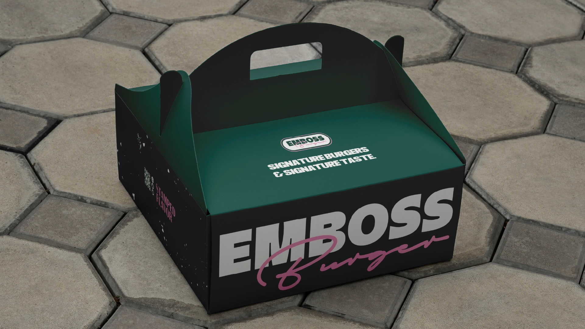 EMBOSS BURGER visual exploration 5
