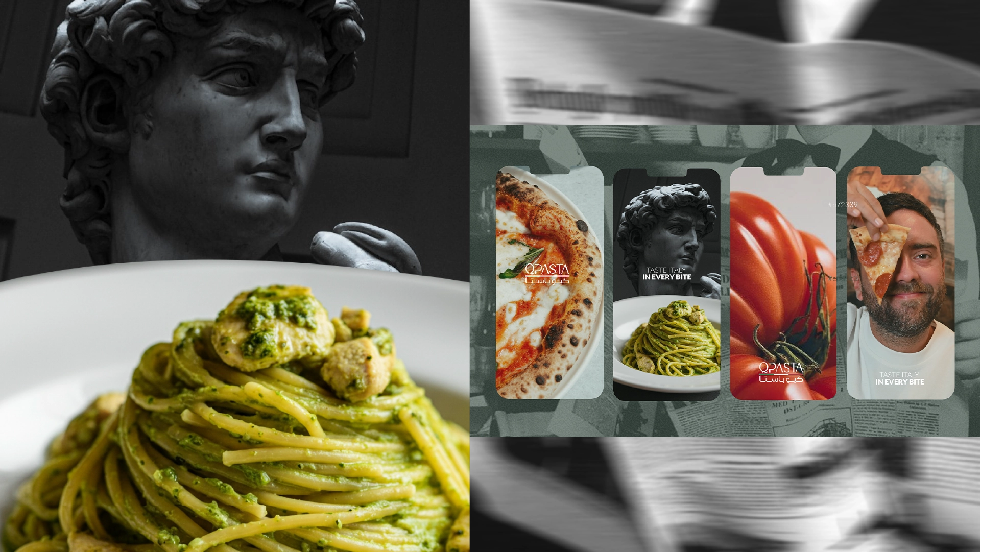 QPASTA brand in use